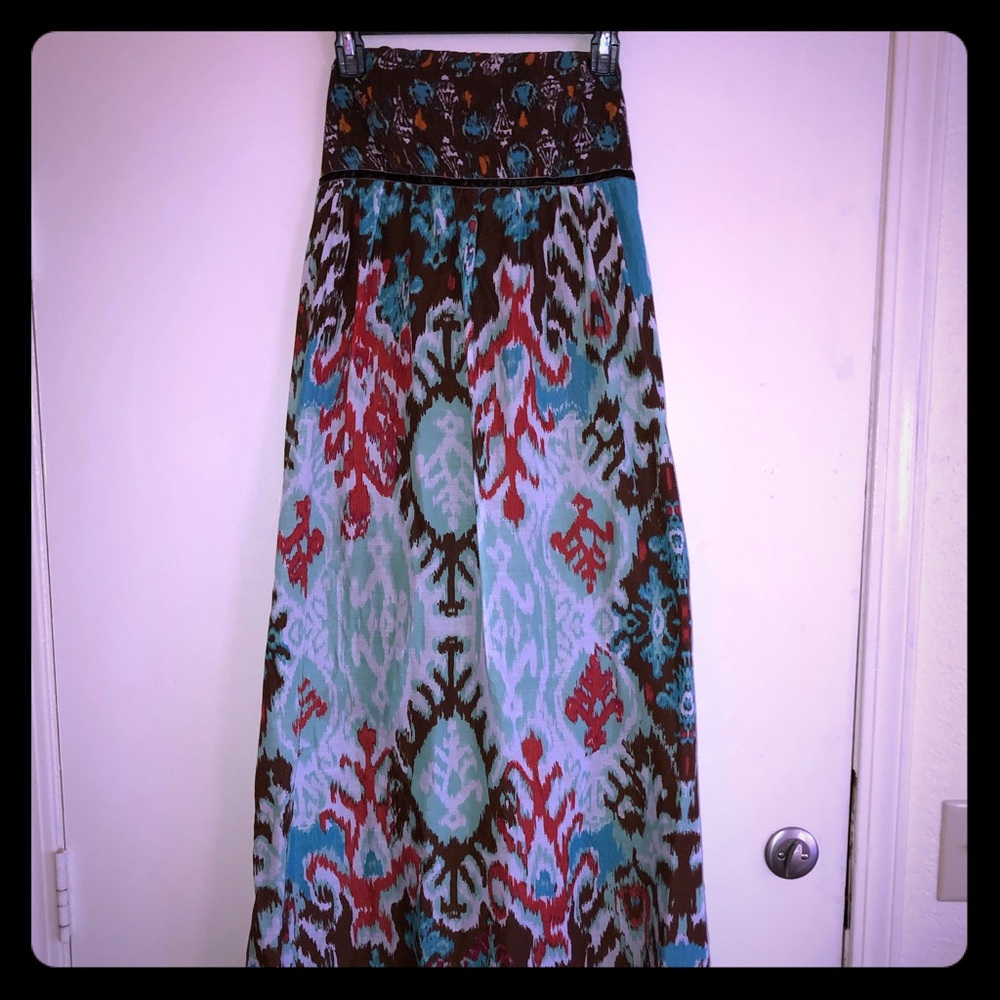 Charlotte Russe Maxi Dress (multi colored)